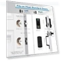 Thumbnail Fingerprint Door Lock with Handle Sets — Keyless Entry, BEBASIA