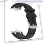 Thumbnail Silver Metal Connector Silicone Watch Band — Bands, Xiaomi
