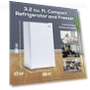 Thumbnail Single Door Compact Refrigerator with Freezer — Mini Fridges, Igloo