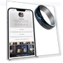 Thumbnail Digital Business Card NFC Ring — Smart Rings, itapring
