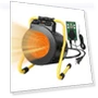 Thumbnail 1500W Electrical Outdoor Heater with Thermostat — Heater Covers, EAGLE PEAK