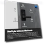 Thumbnail Smart Lever Lock with Fingerprint, Keypad, IC Card and App Control — Smart Home Security, YoLink