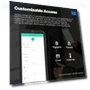 Thumbnail Smart Lever Lock with Fingerprint, Keypad, IC Card and App Control — Smart Home Security, YoLink