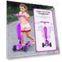Thumbnail Adjustable Height Kids Kick Scooter with Removable Seat — Balance Bikes, EVLIQUIL