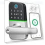 Thumbnail Keypad Smart Door Lock with Handle — Smart Home Security, KUCACCI
