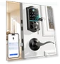 Thumbnail Fingerprint Smart Lock with 2 Lever Handles — Deadbolts, Veise