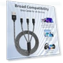 Thumbnail Multi Charging Cable (2Pack 4FT) — Cables, Firsting
