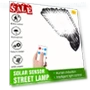 Solar Street Light with Remote Control — Outdoor Security & Flood Lighting