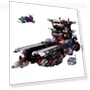 Mobile Land Battleship Robot — Miniature Rides & Collectibles, sold-Japan