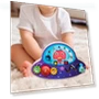 Wooden Busy Board with LED — Infant & Early Childhood Playthings, Handy Hobbies