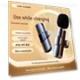 Bluetooth Mini Lapel Microphone — Wireless Systems, AI Supermarket