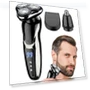 Smart Wireless Men's Shaver Trimmer 3 in 1 — Nose & Ear Trimmers, QIIAII Domestic Electric Appliance