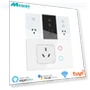 Austrian Wall Socket Vertical Horizontal Touch Light Switch — Smart Home Modules, Melery
