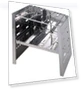Barbecue Fire Stand Foldable Grill — Grill Stands, CAPTAIN STAG