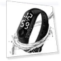 LED Screen Smart Touch Screen Sports Casual Bracelet — Wearable Accessories, bigtreeonline