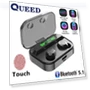 Wireless Bluetooth Headset with Touch Display — Audio Gear, QUEED