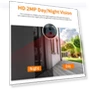 Thumbnail Digital Door Viewer WiFi Video Doorbell — Smart Home Security, ESCAM