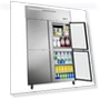 Thumbnail Commercial Refrigerator 4 Door Stainless Steel Reach-in Solid Door Upright Fridge — Mini Fridges, Ferueo