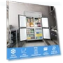 Thumbnail Commercial Refrigerator 4 Door Stainless Steel Reach-in Solid Door Upright Fridge — Mini Fridges, Ferueo