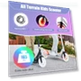 Thumbnail Foldable Kick Scooter with Light Wheels — Push Scooters, Rahmory