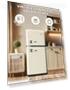 Thumbnail Retro Double Door Refrigerator with Freezer — Mini Fridges, Anypro
