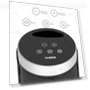 Thumbnail Small Portable Electric Heater with Thermostat and Remote — Portable Heating Solutions, AUBKN