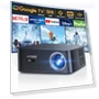 Thumbnail Smart Projector with WiFi 6 and Bluetooth — Home Theater Projectors, PUTRIMS