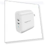 Thumbnail Two-Port USB-C Wall Charger — Chargers, Amazon