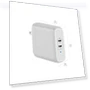Thumbnail Two-Port USB-C Wall Charger — Chargers, Amazon