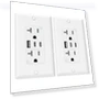 Thumbnail USB Outlets with 3 USB Ports — Standard Outlets, ELEGRP