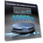 Thumbnail 2-in-1 Robotic Vacuum and Mop — Smart Cleaning Robots, SHELIKI