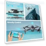 Thumbnail Foldable Drone with 4K Electrically Adjustable Dual Camera — Drones, SUMEAUT