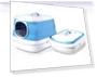 Fully Enclosed Foldable Smart Deodorizing Cat Litter Box — Litter Boxes
