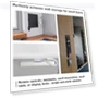 Thumbnail Magnetic Remote Control Holders with Spring Ropes — Cable Organizers, WALLFID
