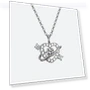 Heartbeat Pendant Necklace — Smart Jewelry, Lucky Star Jewelry