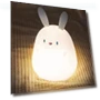 Silicone LED Rabbit Lamp — Night Lights, Four season household daily use