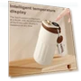 Coffee Thermocup with Temperature Display — Beverage Warmers, Practical Household