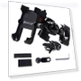 Waterproof Metal Motorcycle Smart Phone Mount with QC 3.0 USB Quick Charger — Dashboard Installation Kits, Cars Auto Home