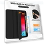 Thumbnail 3-fold TPU Smart Leather Tablet Case with Pen Slot for iPad 10th Gen 10.9 2022 — Keyboard Cases