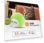 Smart Pet Cat Toy Ball Luminous Yo-Yo — Cat Playthings
