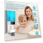 Automatic Mouthwash Dispenser with 2 Magnetic Cups — Oral Rinse, Smartdbird