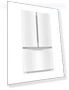 Thumbnail French Door Non-Dispenser Refrigerator — Mini Fridges, Winia