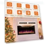 Thumbnail Ultra-Thin Electric Fireplace — Electric Heating Solutions, VITESSE