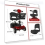 Thumbnail Foldable Electric Scooter for Seniors — Push Scooters, Hubbfq