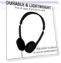 Thumbnail Bulk Classroom Student Headphones — In-Ear Headphones, Maeline