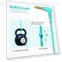 Thumbnail Kids Headphones Bulk 10-Pack for K-12 School Classroom — In-Ear Headphones, AILIHEN