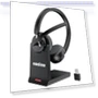 Thumbnail Wireless Headset with AI Noise Cancelling Microphone — Headsets, awatrue