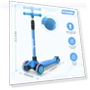Thumbnail Adjustable Height Kick Scooter with Removable Seat — Push Scooters, EVLIQUIL