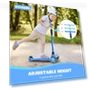 Thumbnail Adjustable Height Kick Scooter with Removable Seat — Push Scooters, EVLIQUIL