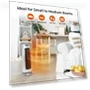 Thumbnail Electric Oscillating Ceramic Tower Space Heater — Portable Heating Solutions, Comfort Zone